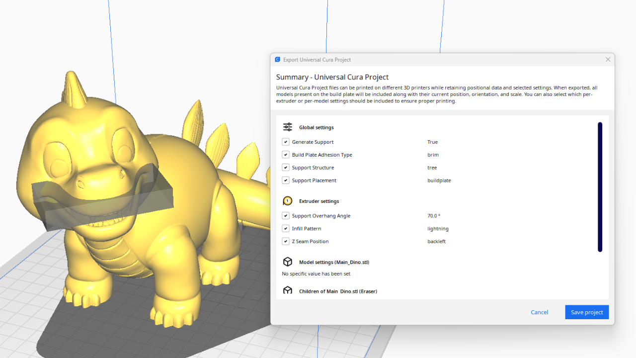 3D-Modelle von Thingiverse direkt mit UltiMaker Cura 5.7 öffnen