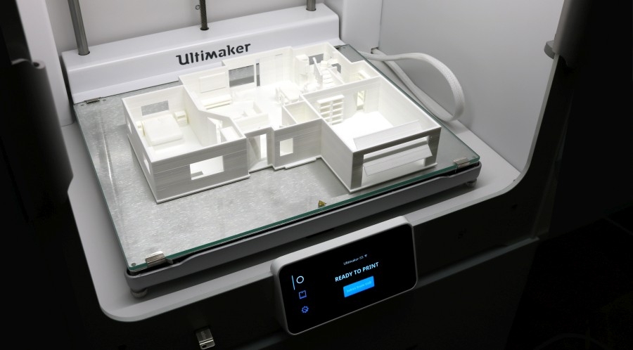 Architekturmodell auf Ultimaker S5