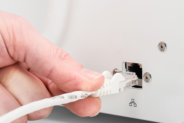 Das Display und der USB-Port